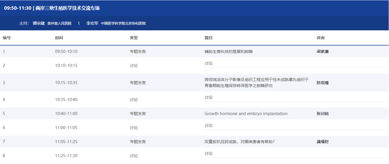 【贝贝壳】中华医学会第十六次全国生殖医学学术会议