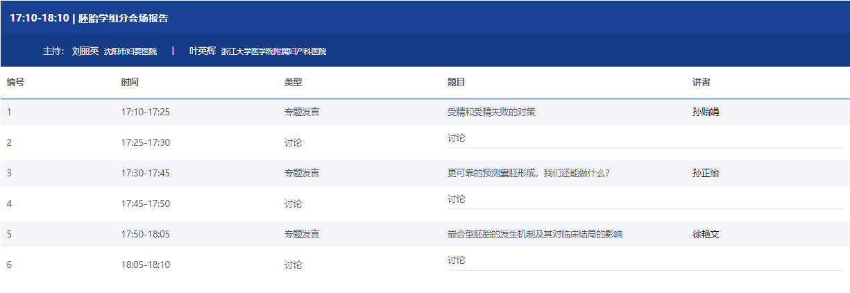 【贝贝壳】中华医学会第十六次全国生殖医学学术会议