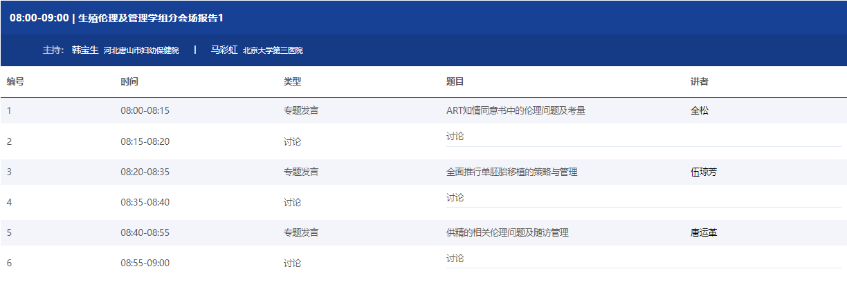 【贝贝壳】中华医学会第十六次全国生殖医学学术会议